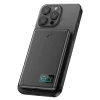 Pw595 5.000 Mah Dijital Göstergeli 20w Type-c Ve 15w Kablosuz Şarj Pd Hızlı Şarj Magsafe Powerbank - Siyah