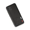Realme C11 2021 Kılıf Loop Deri Silikon - Siyah