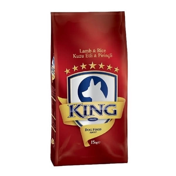 King Kuzu Etli Yetişkin Köpek Maması 15 Kg King Kuzu Etli Yetişkin Köpek Maması 15 Kg