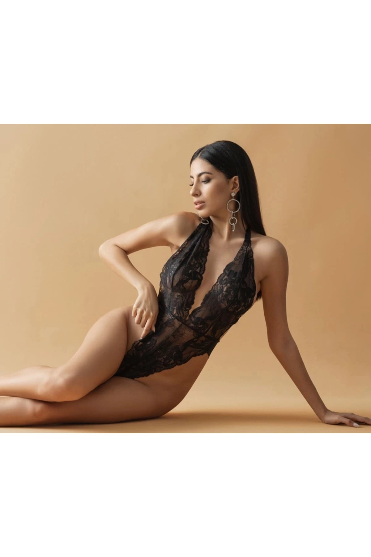 Siyah Dantelli  Bodysuit - 857 Siyah Dantelli  Bodysuit - 857