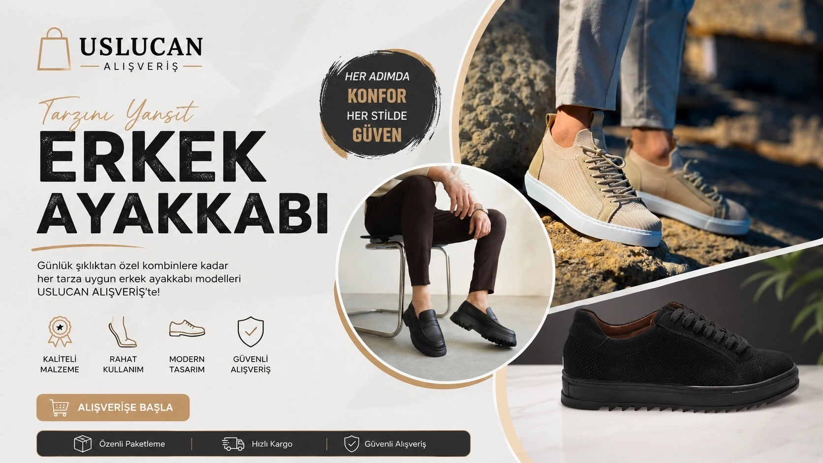 Erkek Ayakkabı Kategori Banner