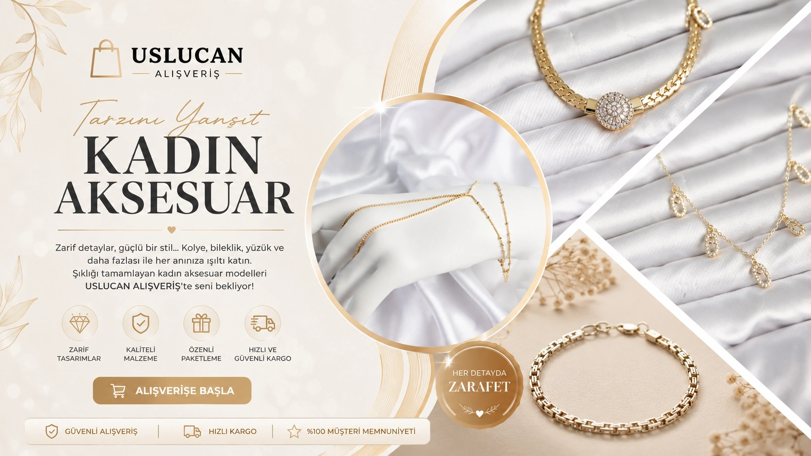 Kadın Bijuteri Aksesuar Kategori Banner