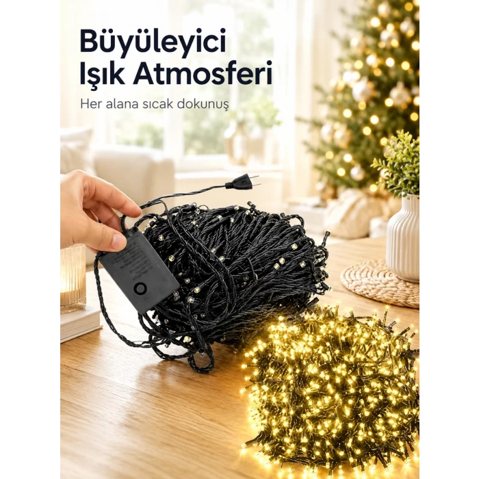 10 Metre Şerit Led Gün Işığı Led Işık Süsleme Parti Malzemesi Konsept