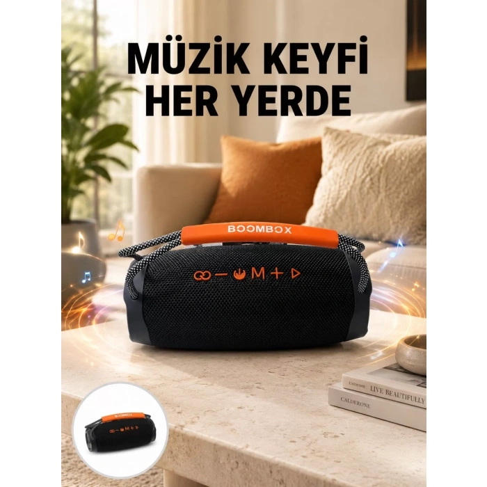 10W Çift Çıkış Güçlü Bluetooth Hoparlör Eller Serbest Yeni Nesil