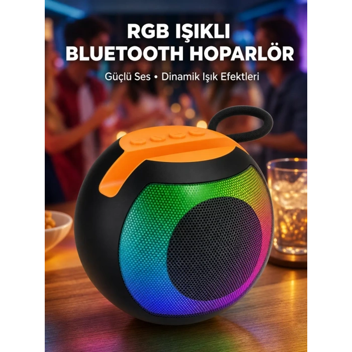 1200mAh Uzun Pil Ömürlü Bluetooth Hoparlör Yeni Nesil