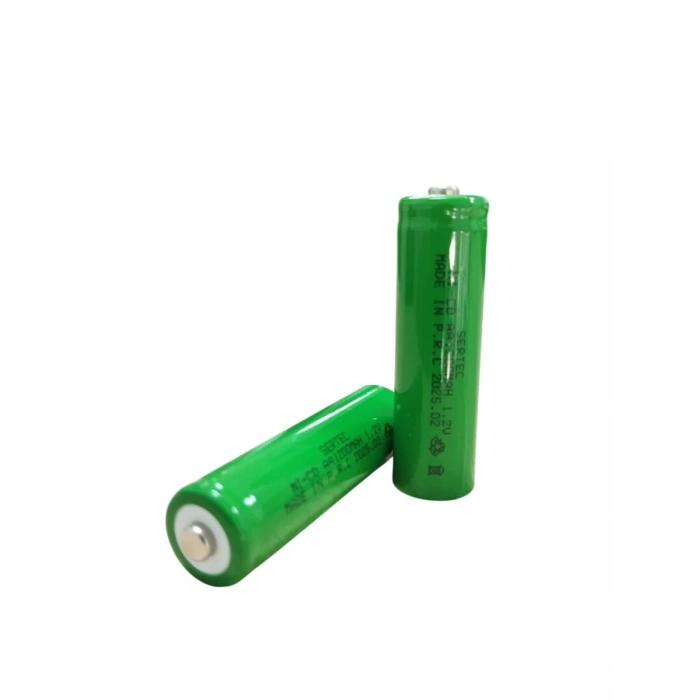 1.2V 1200 Mah - AA - Ni-Cd Şarjlı Pil - (Başlı)