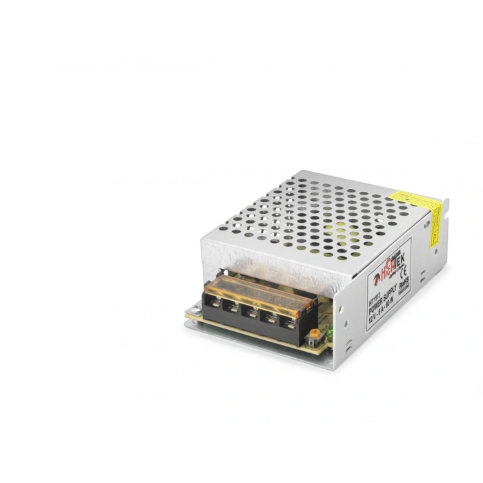 12V 5A 60W Led / Kamera Adaptörü- Gümüş HT1113