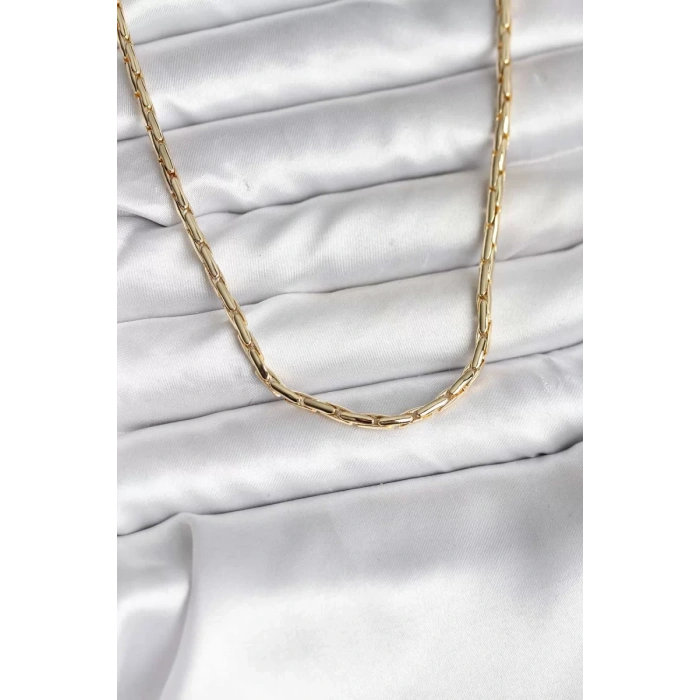14K Gold Renk Kaplama Model CM Kadın Kolye - TJ-BKO10730