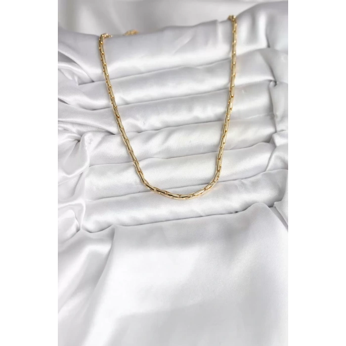 14K Gold Renk Kaplama Model CM Kadın Kolye - TJ-BKO10730