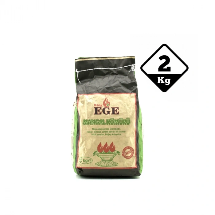 2 kg Mangal Kömürü - Çıra Hediyeli - Meşe Kömürü