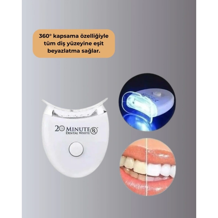 20 Dakikada Hızlı Etkili Diş Beyazlatıcı Cihaz