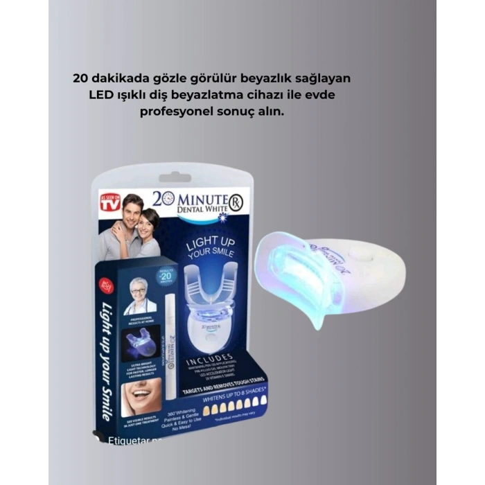 20 Dakikada Hızlı Etkili Diş Beyazlatıcı Cihaz