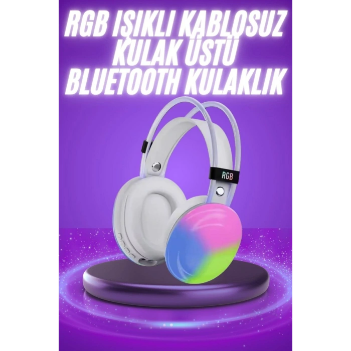 2025 Model Bluetooth Kulaklık Kulak Üstü Kablosuz Uzun Ömürlü Unısex