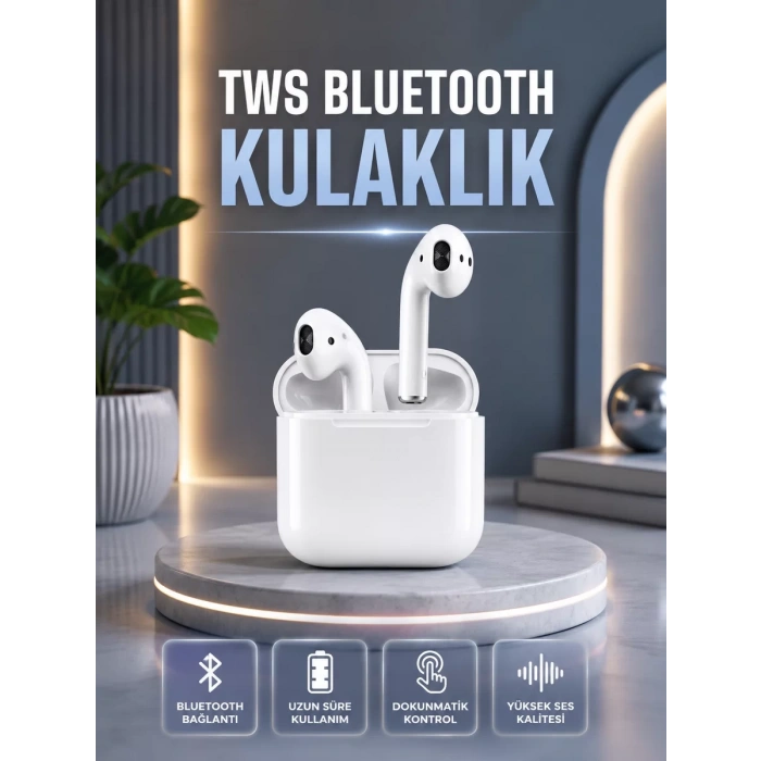 2.Nesil Kablosuz Bluetooth Kulaklık Uzun Pil Ömrü