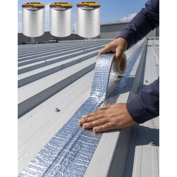 3 Lü Set Çatı Balkon PVC Boru İçin Sızdırmazlık Tamir Bandı