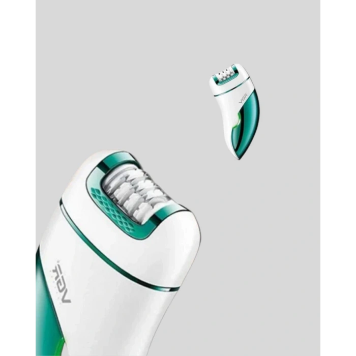 3ü 1 Arada Epilatör Su Geçirmez Metal Başlıklı LED Işıklı 90 Dakika Şarjlı