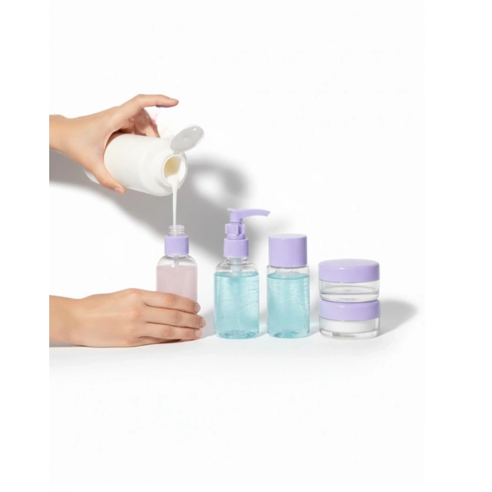 30 ml 5 Parça Seyahat Şişesi Seti Sızdırmaz Taşınabilir