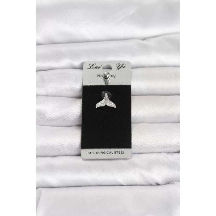 316L Cerrahi Çelik Dolphin Kuyruk Model Göbek Piercing TJ-PR1382