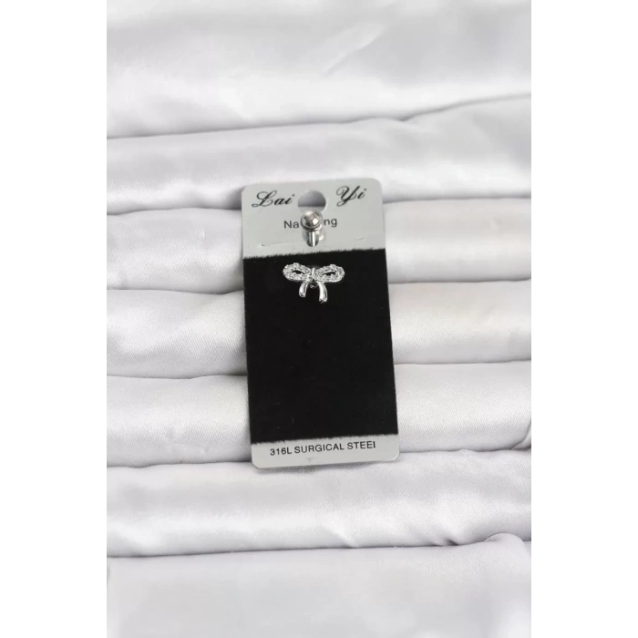 316L Cerrahi Çelik Fiyonk Model Göbek Piercing TJ-PR1376