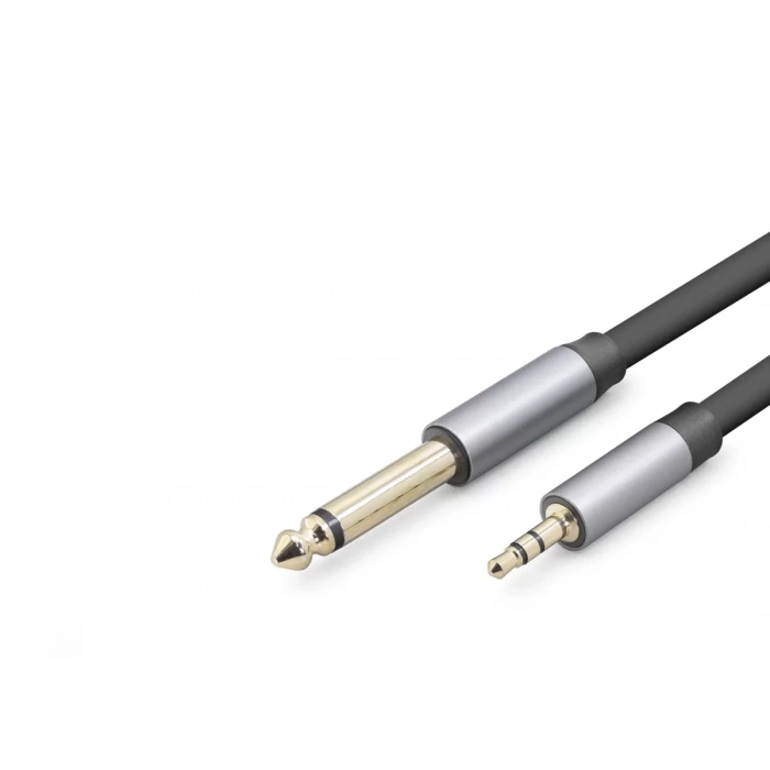 3.5Mm To 6.35Mm Gitar Kablosu 3 M - Siyah HDX1080