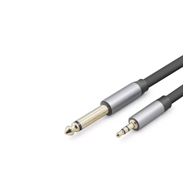 3.5Mm To 6.35Mm Gitar Kablosu 5 M - Siyah HDX1081