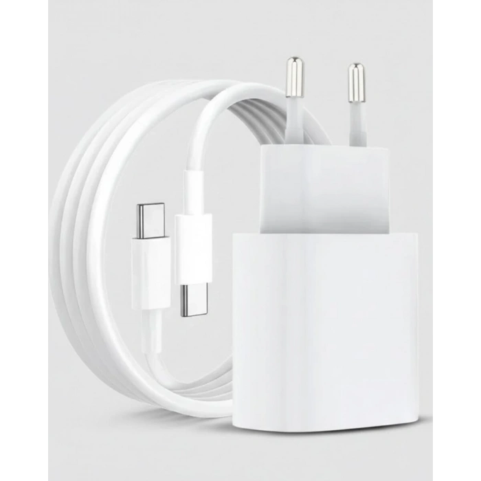 35W Güçlü USB-C Şarj Aleti Type-C Kablo Dahil