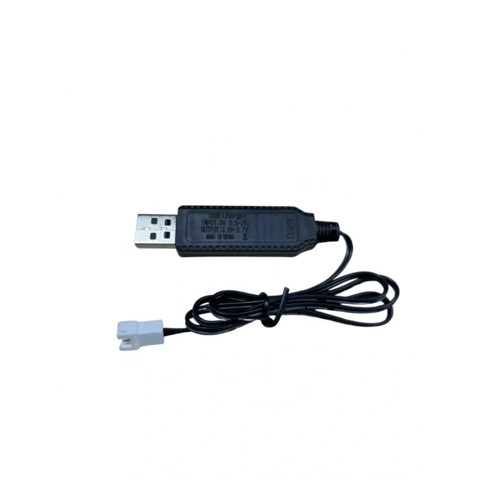 3.7V Li-ion SM-2P Soket Drone Bataryası USB Şarj Kablosu