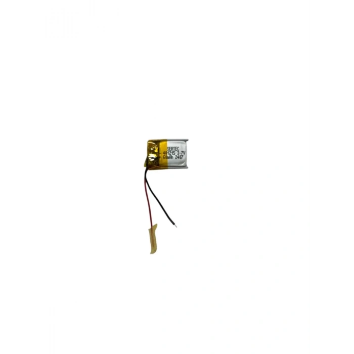 401215 3.7V 60 MAh Li-Polymer Pil Devreli/1.5A