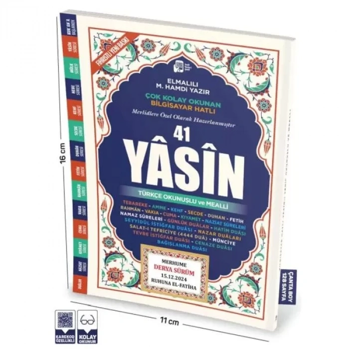 41 Yasin Çanta Boy