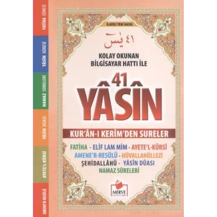 41 Yasin Kolay Okunan Biisayar Hatlı (Cep Boy)