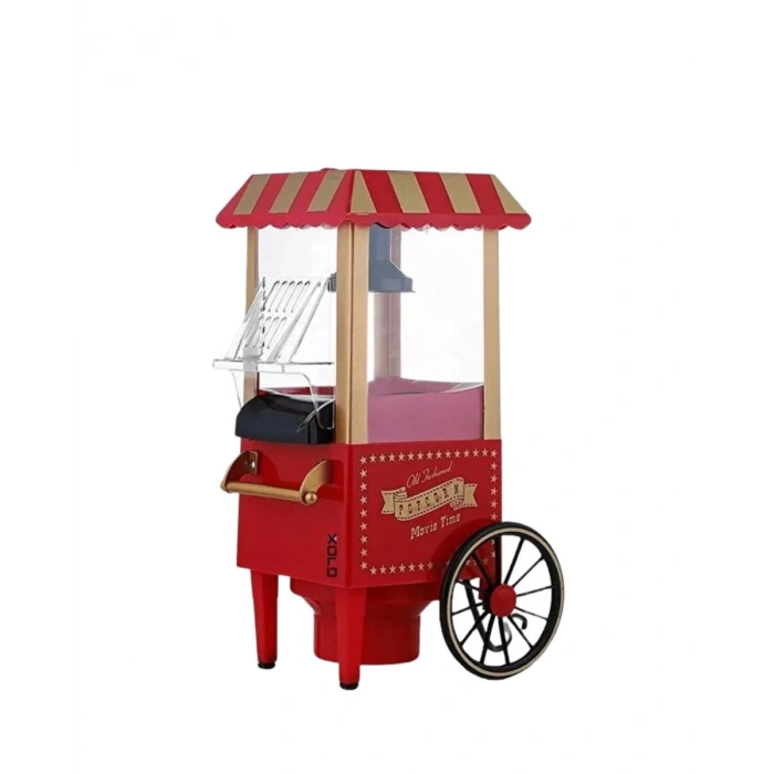 5 Dakikada Popcorn Hazırlayan Yağsız Patlatma Makinesi