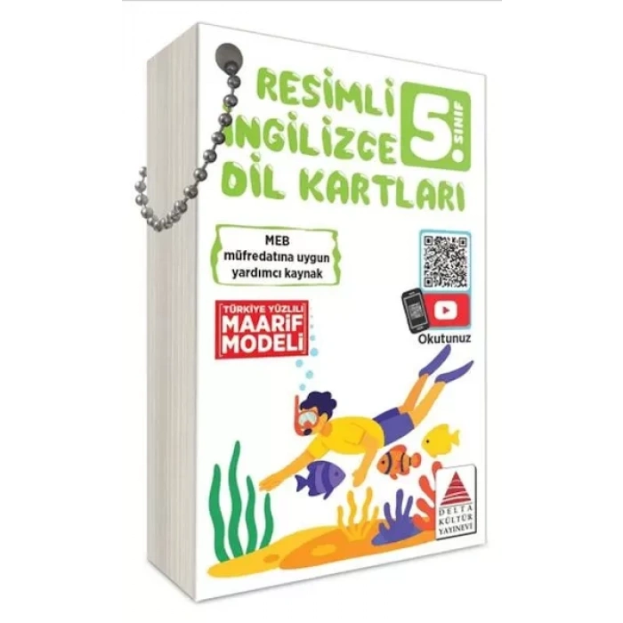 5. Sınıf li İngilizce Dil Kartları