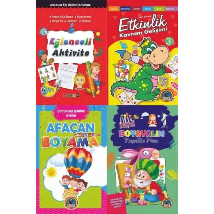 500 Aktivite Serisi (4  Takım)