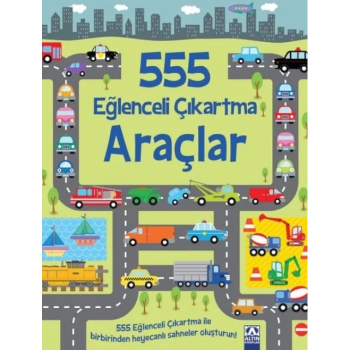 555 Eğlenceli Çıkartma - Araçlar