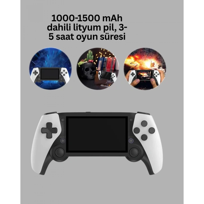 64GB Hafızalı Emülatör Destekli Oyun Konsolu Yeni Nesil