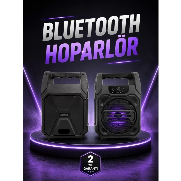 6.5 İnç Kablosuz Hoparlör Bluetooth Bağlantılı Yüksek Ses