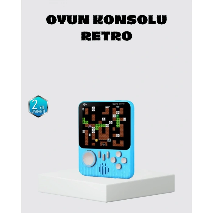 666 Oyunlu Retro Mini Oyun Konsolu – 3.5 LCD Ekran ve Çift Kişilik Oyun