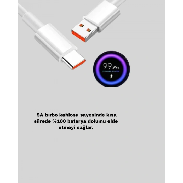 67 Watt Type C Şarj Adaptörü Poco X3 X4 X5 Pro Uyumlu