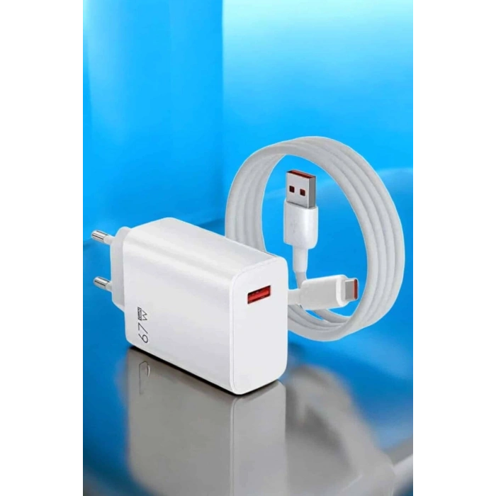 67W Şarj Aleti Turbo Hızlı Type-C Şarj