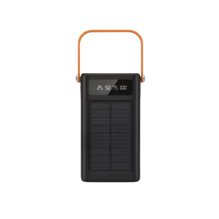 80.000 Solar Şarj Özellikli Yüksek Kapasiteli Powerbank Hızlı Şarj Destekli