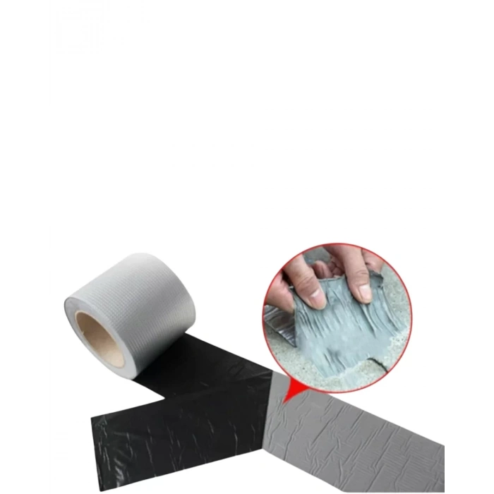 96mm Güçlü Yapışkan Tamir Bandı 2 Metre Su Geçirmez Çift Katmanlı Bant