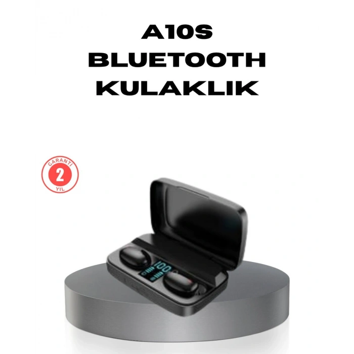 A10s TWS Bluetooth 5.0 Kulaklık – Powerbank’li Şarj Kutusu Dokunmatik Kontrol Gerçek Stereo