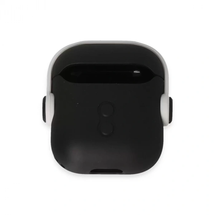 Airpods 2 (2.nesil) Cool Kılıf - Siyah-beyaz