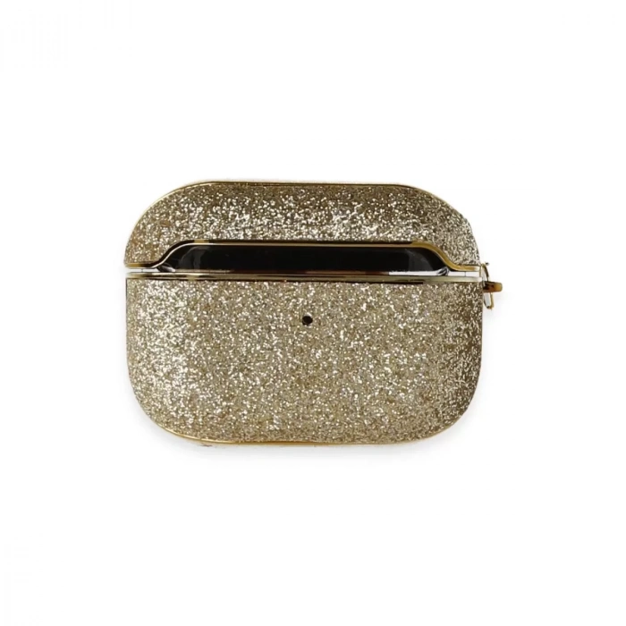 Airpods 3 (3.nesil) Spell Simli Kılıf - Gold
