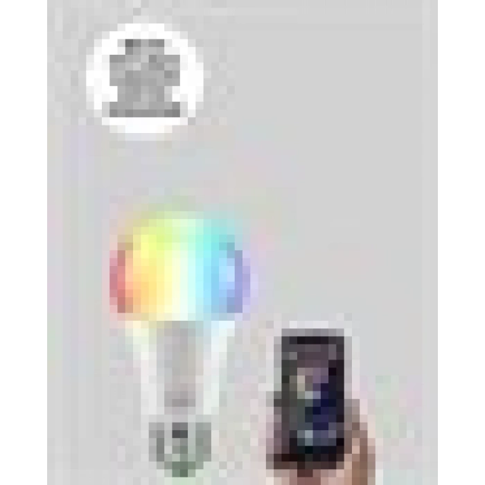 Akıllı 9W RGBW LED Ampul tasaruflu romantik ışıklı