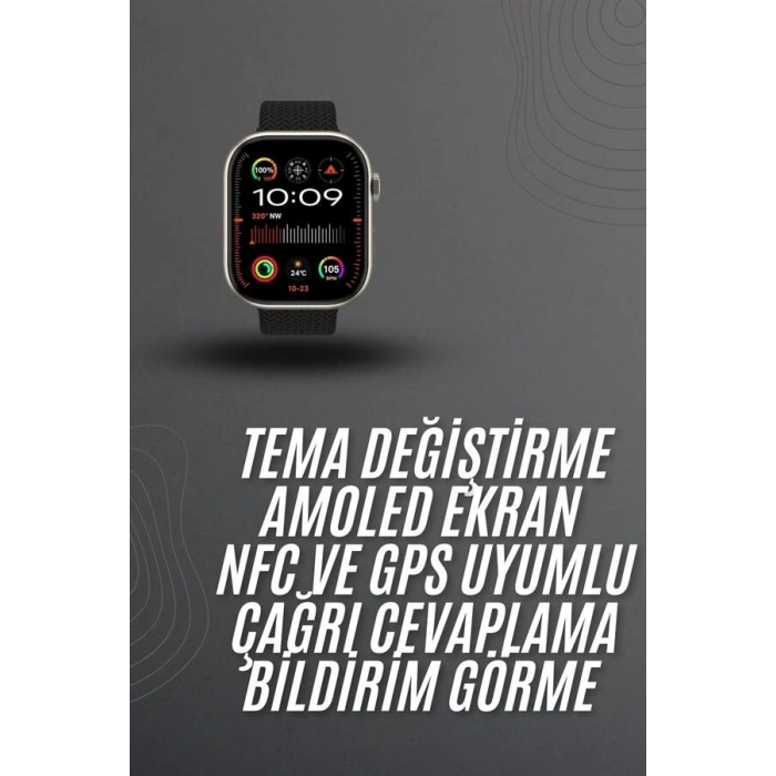 Akıllı saat 2.02 inch Nabız Ölçer Arama Konuşma Müzik Dinleme