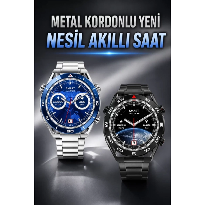 Akıllı Saat 2024 Model Arama Cevaplayan Uyku ve Sağlık Takibi