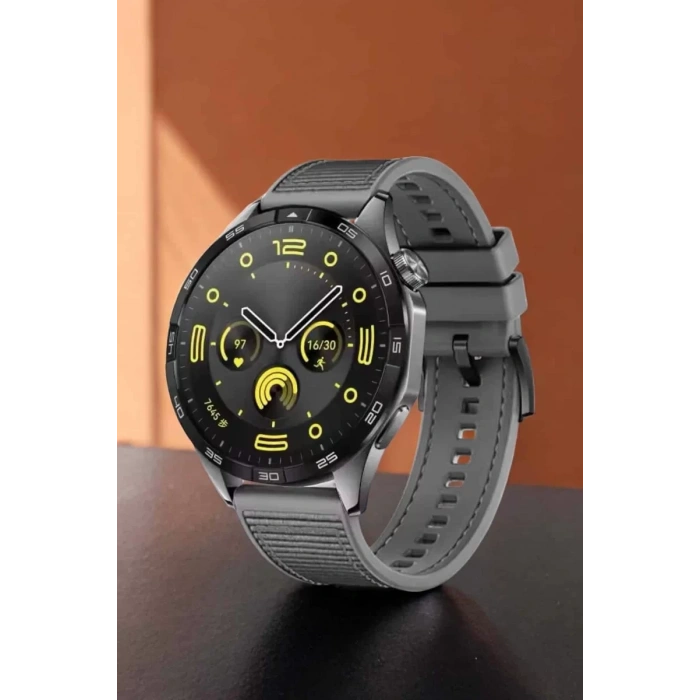 Akıllı Saat Bildirim Görme Amoled Ekran GPS Uyumlu Sesli Görüşme