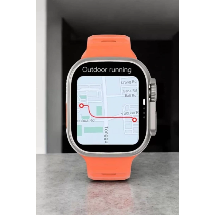 Akıllı Saat GPS Sağlık Ve Uyku Takibi Arama Cevaplayan Bluetooth Bağlantılı