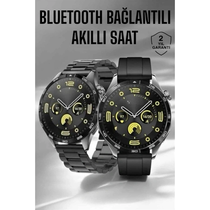 Akıllı Saat Sesli Görüşme NFC Uyumlu Bildirim Görme ve Uyku ve Sağlık Takibi